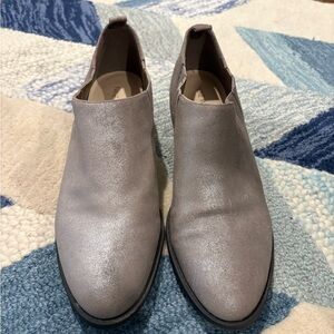 Nine West Silver Booties